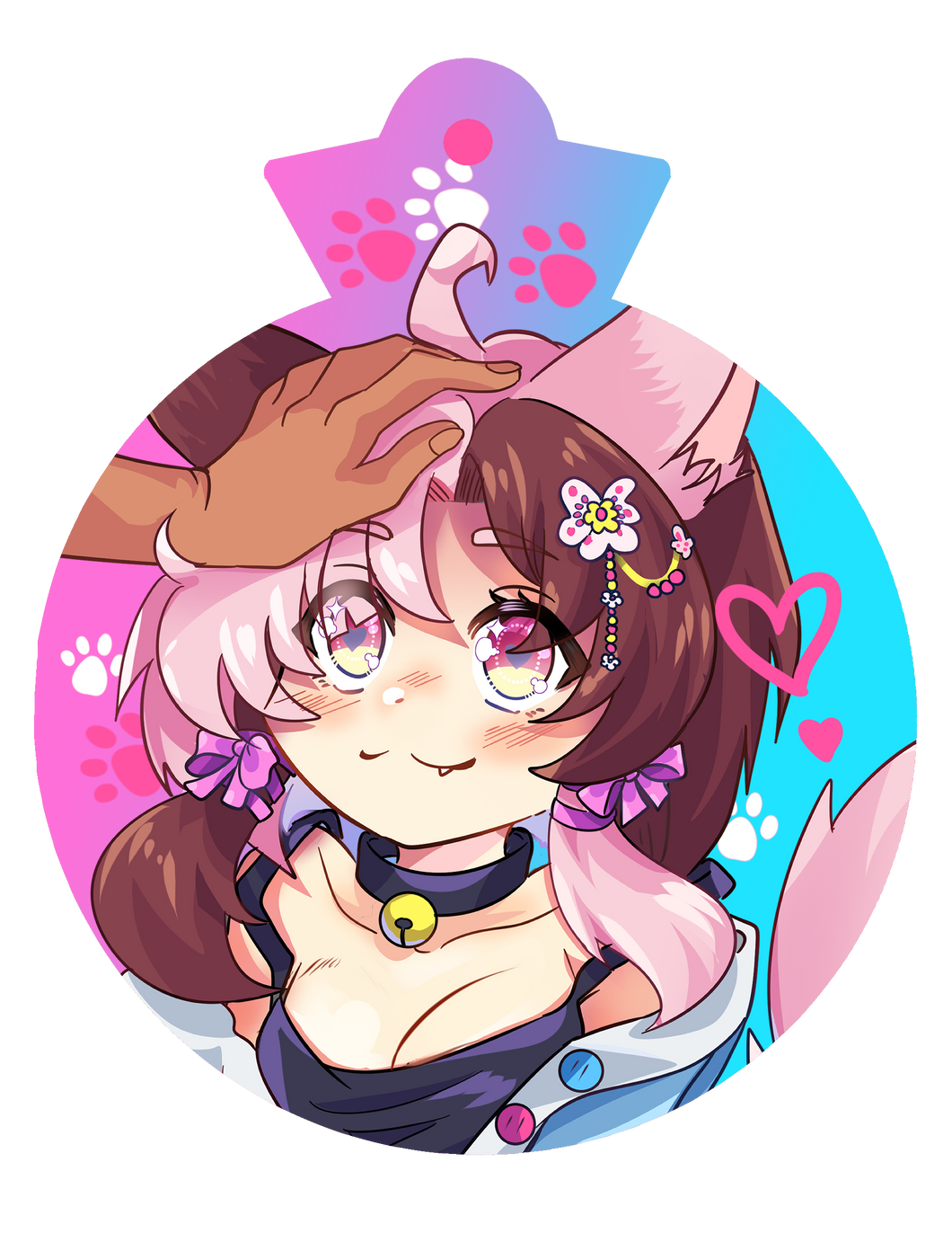 2D - Weihnachtskugel - Vtuber Limitiert - Nightmaker