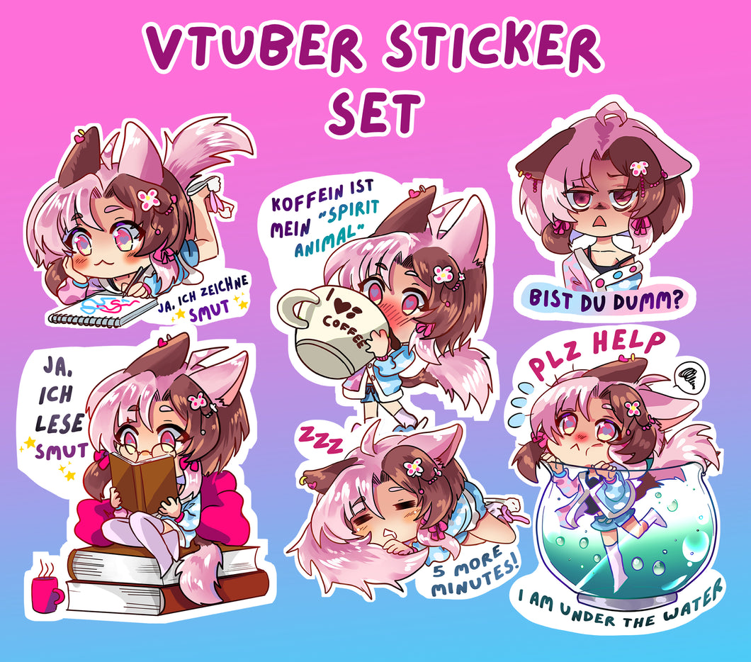 VTuber Sticker SET - Nightmaker
